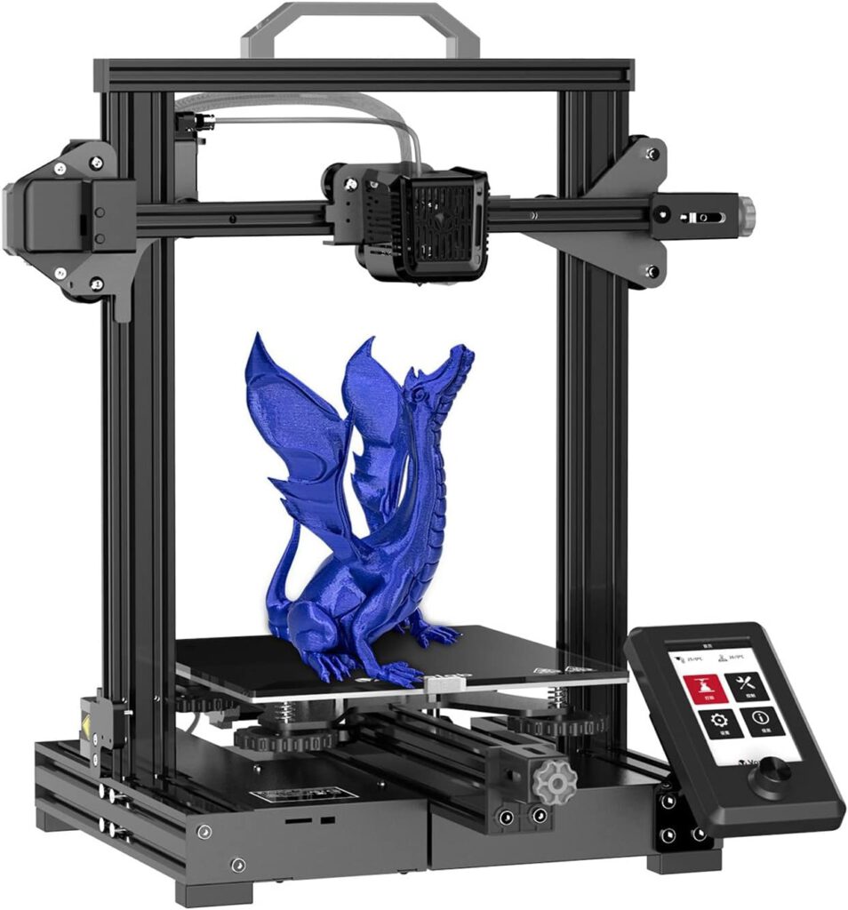 Voxelab Aquila 3D Printer X2, Metal FDM DIY 3D Printer Carborundum Glass Build Platform, Filament Detection, Compatible for PETG/PLA/ABS, Upgraded Version.