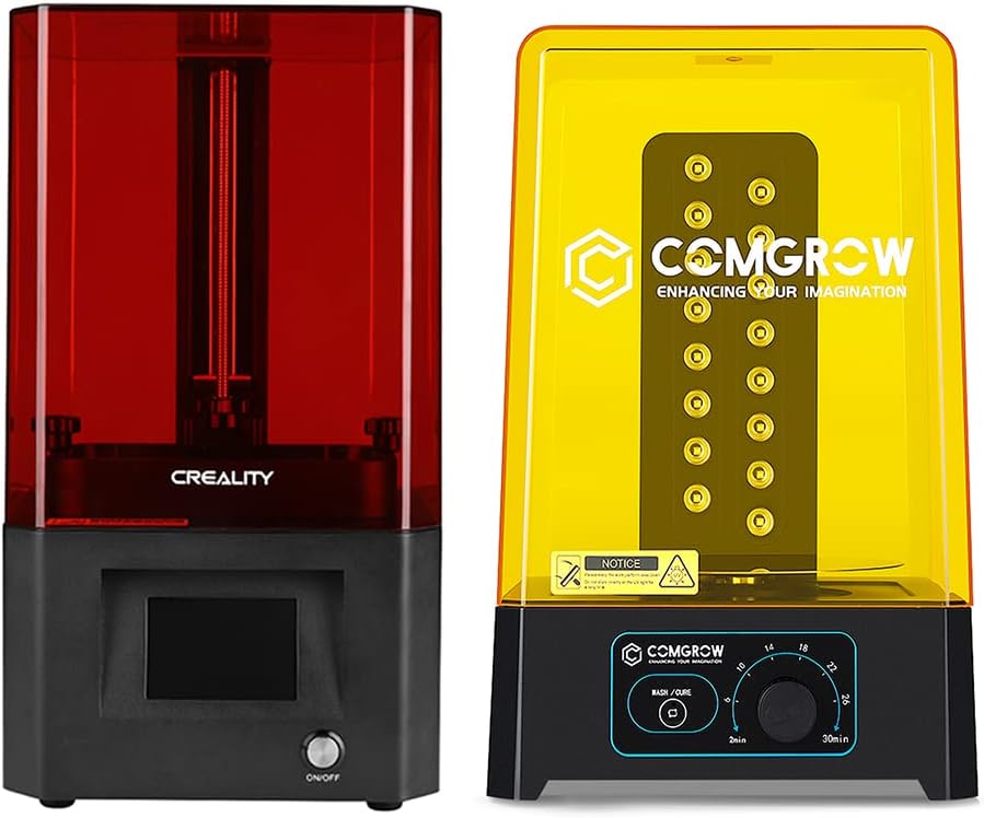Creality LD-002H Resin 3D Printer and COMGROW Wash and Cure Station