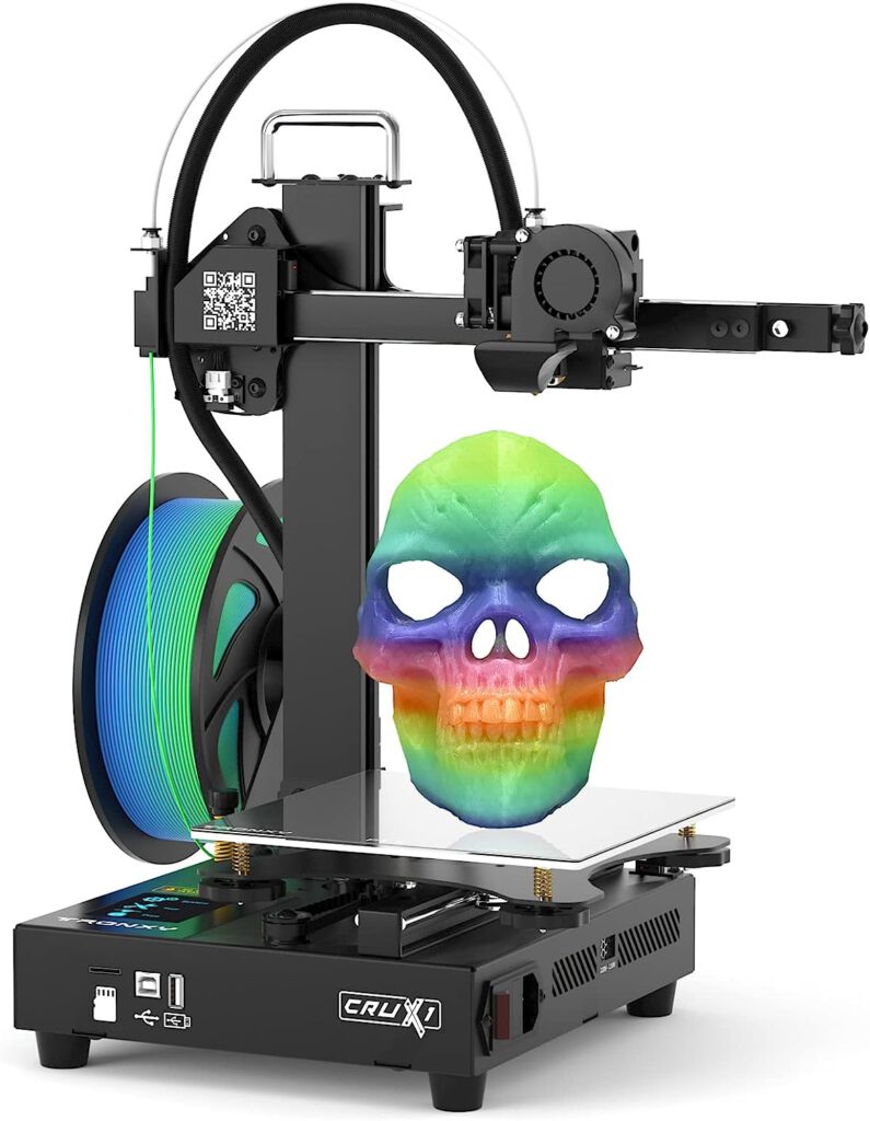 TRONXY 3D Printers,Customized PEX Version CRUX 1 Mini 3D Printer,Direct Extruder FDM Small 3D Printer for Beginners,Printing Size 7.08×7.08×7.08 inch
